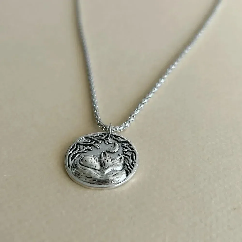 Boho Fox Necklace #1989